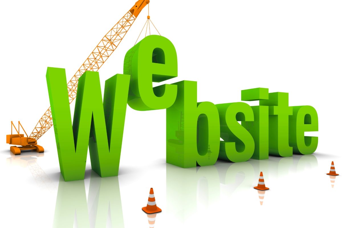 construção de websites